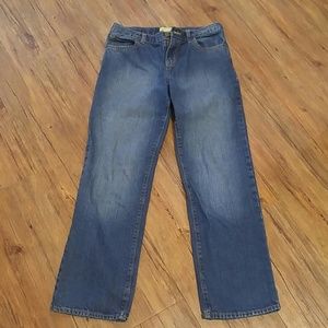 Old Navy husky adjustable waist straight jeans